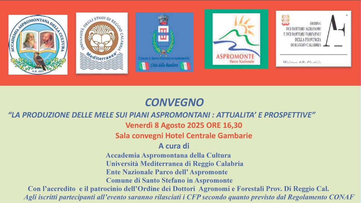 La produzione delle mele sui piani aspromontani: attualità e prospettive
