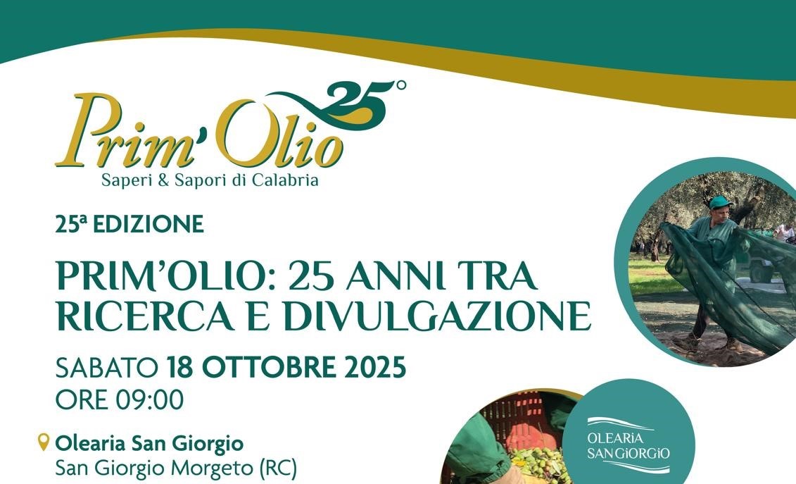 Prim’Olio: 25 anni tra ricerca e divulgazione