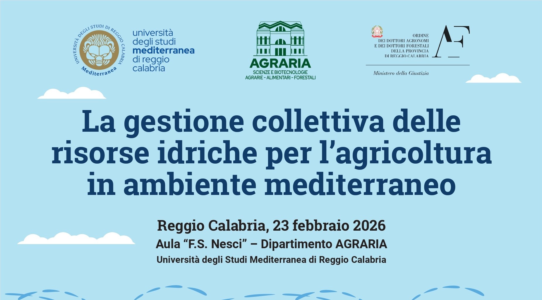 La gestione collettiva delle risorse idriche per l’agricoltura in ambiente mediterraneo