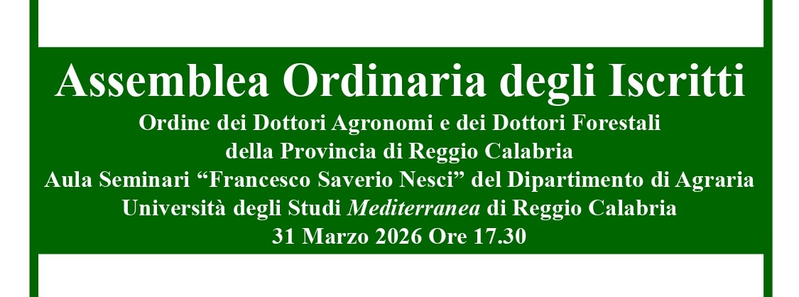 Assemblea Ordinaria degli Iscritti 2026